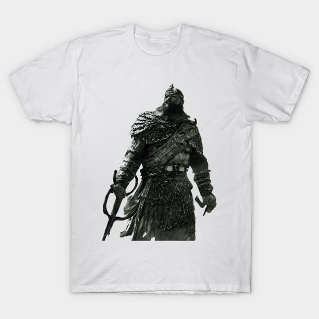 Viking Warrior Goes to War T-Shirt by DesignsbyZazz